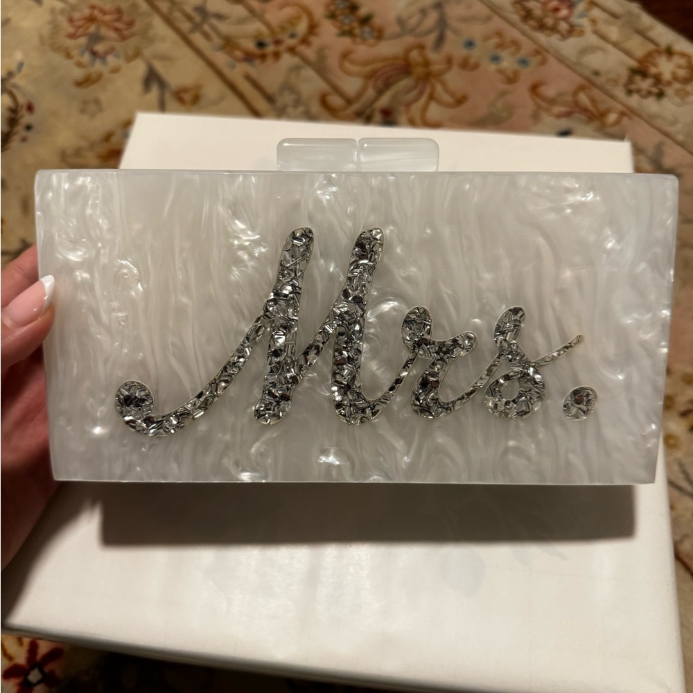 MRS BRIDAL CLUTCH - BRAND NEW